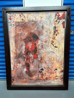 Dominican Artist Franklin Rodriguez Painting