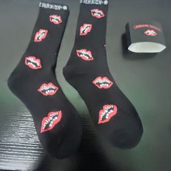 Chrome Heart Socks Black