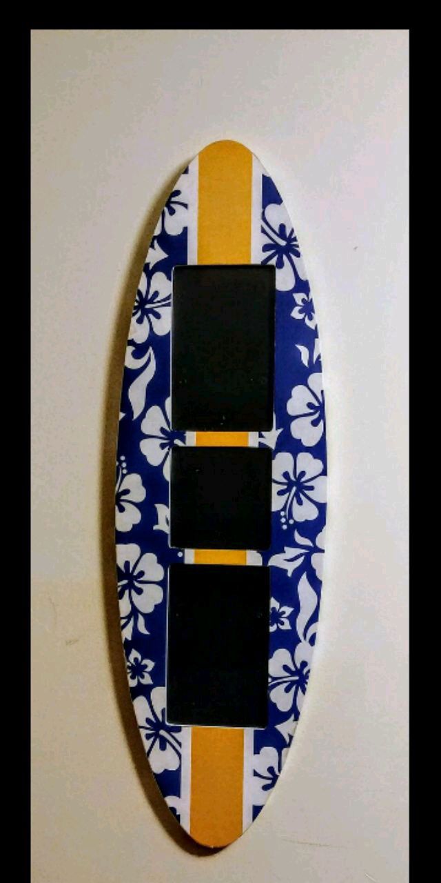 Surf Board Picture Frame