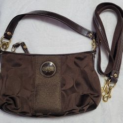 Coach Crossbody/shoulder Bag H1161-F18035 Canvas Brown