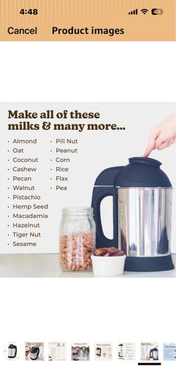 Almond milk maker