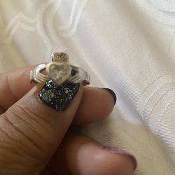 Nice Cute Sterling Silver Ring  Size 8  20.00