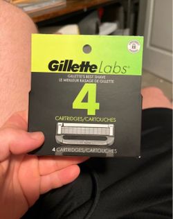 Gillette Labs Razor Blade Refill Cartridges 4-Pack