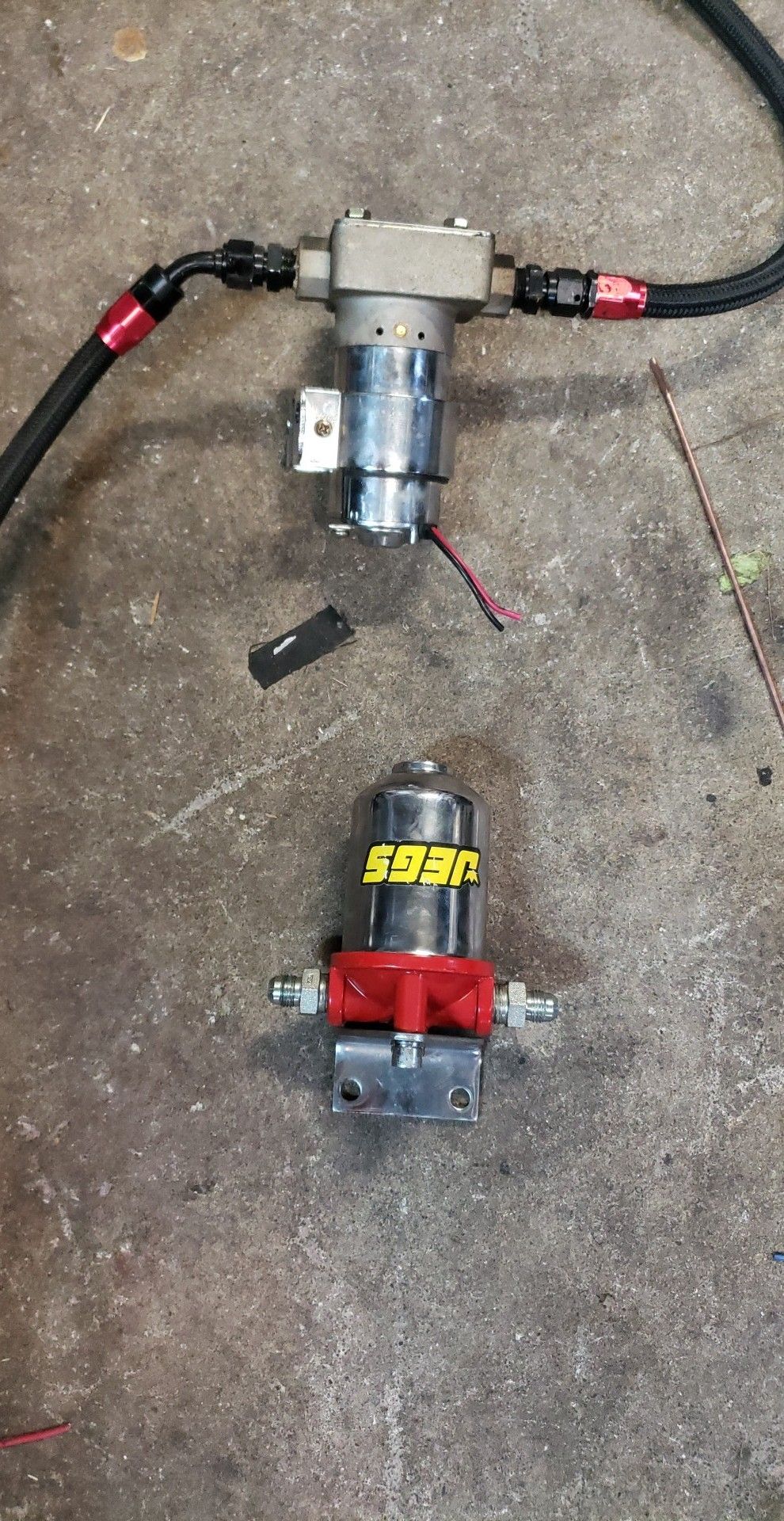 Jegs fuel pump and fuel filter