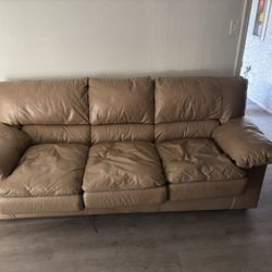 Pleather Couch