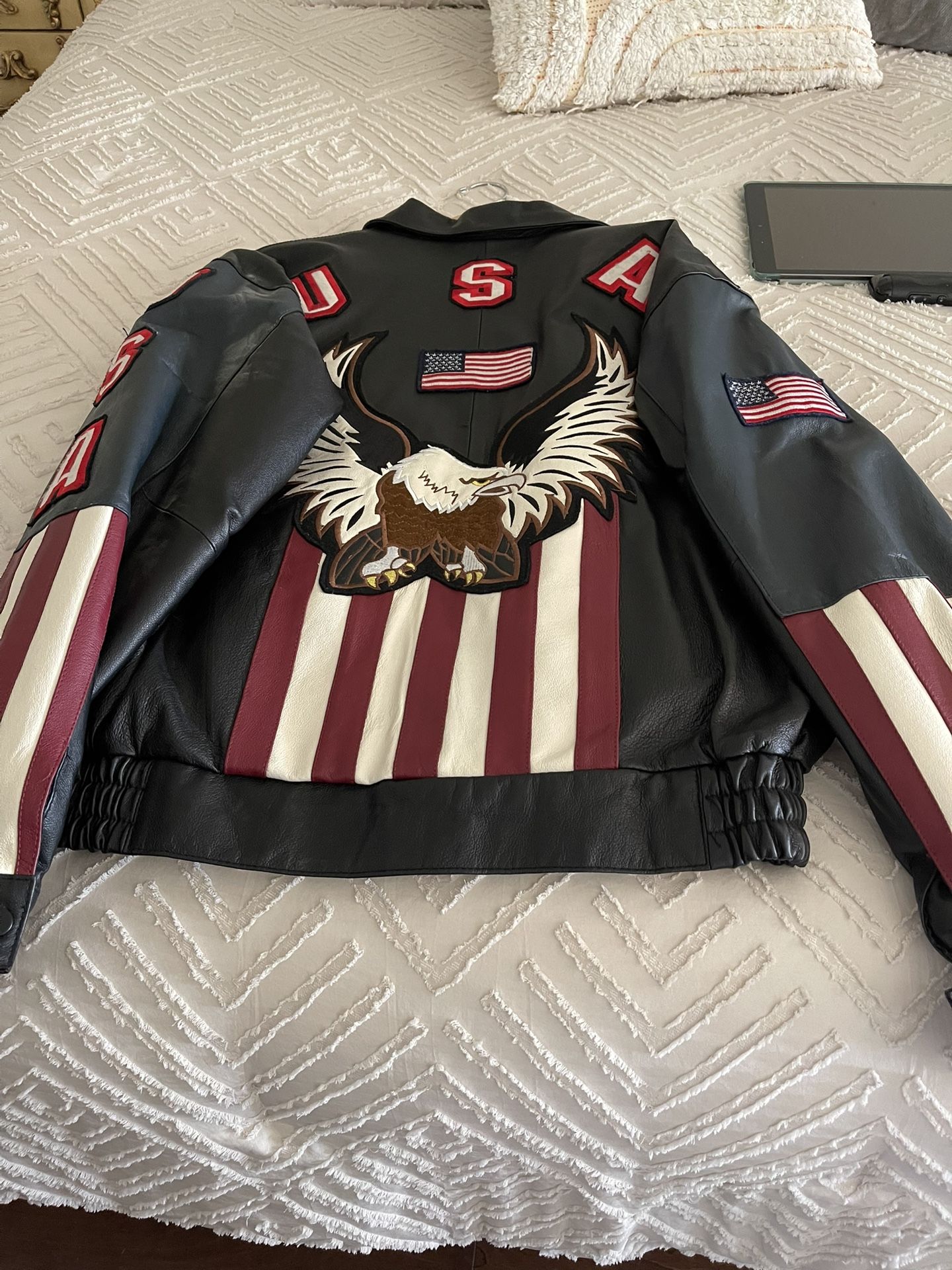 Wilson’s Leather Motorcycle Jacket