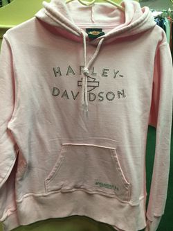 Women's large Harley Davidson hoodie pink