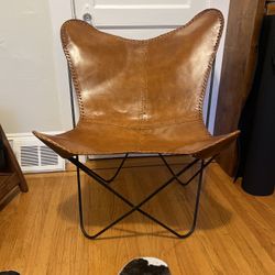 Vintage Authentic Mid Century Modern Butterfly Chair