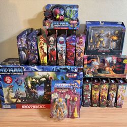 He-Man Masters of The Universe Lot