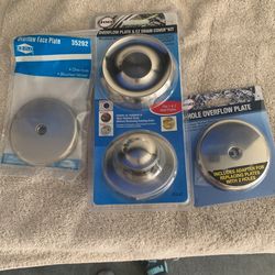 Danco Tub/ Shower Overflow Plate And Drain Cover