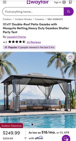 13 X 11 Canopy