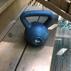 Kettle Bell 5 Pound Weight