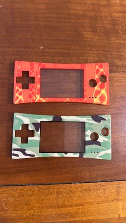 Gameboy micro faceplates