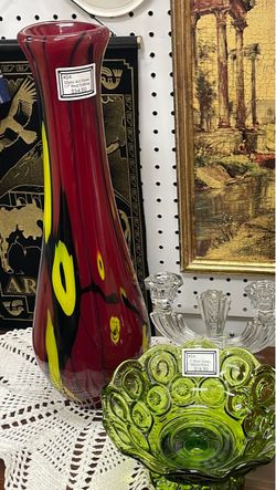 Art Glass Decor 17”