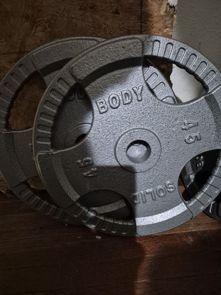 45lbs Olympic WEIGHTS