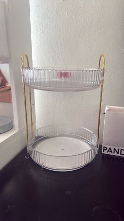 2 tier rotating organizer
