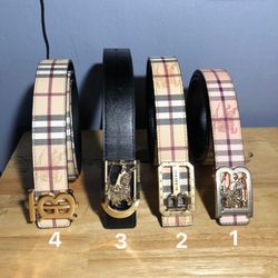 Designer Belts 