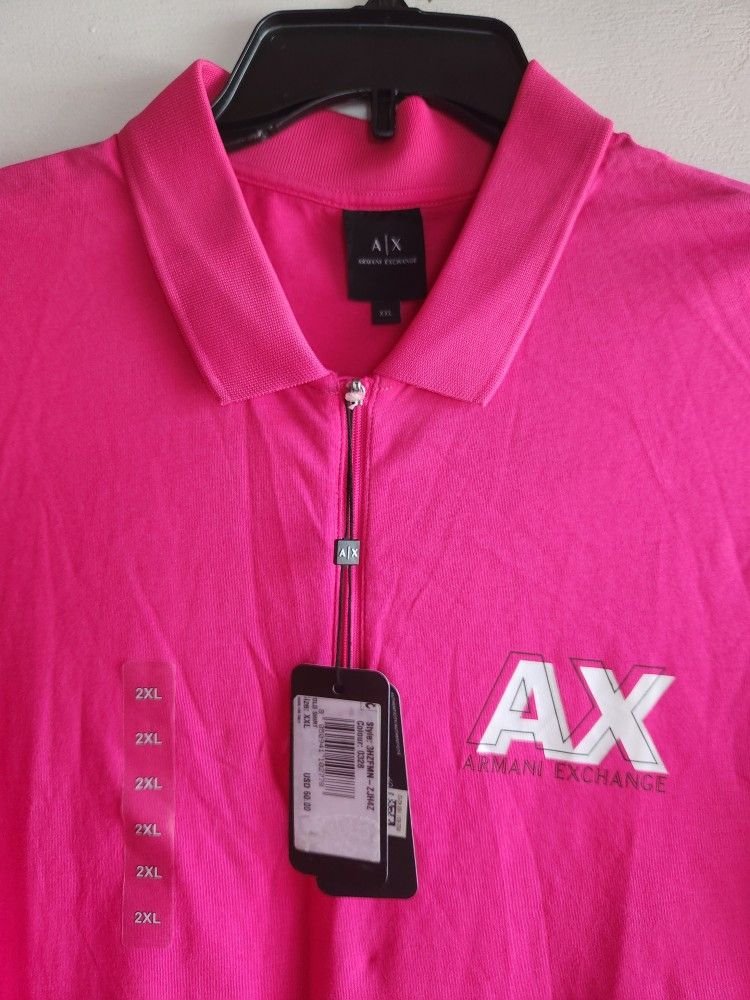 New Men's Armani Exchange Polo Size XXL