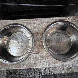 Dog bowls And Holder