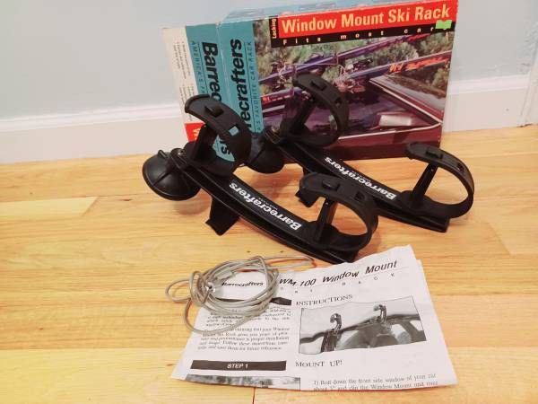 Barrecrafters Window Mount Ski Rack