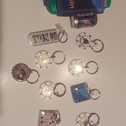 *NEW* KEY CHAINS, KOOZIE, BOTTLE OPENER