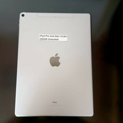 Apple IPad Pro 2nd Gen 12.9inch  256gb Unlocked 