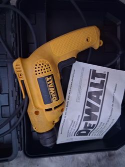 DEWALT Corded Electric Drill with Case