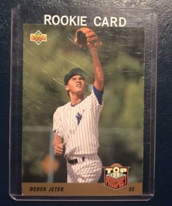 Derek Jeter rookie card