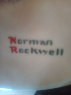 Norman Rockwell Collection Christmas Plates 