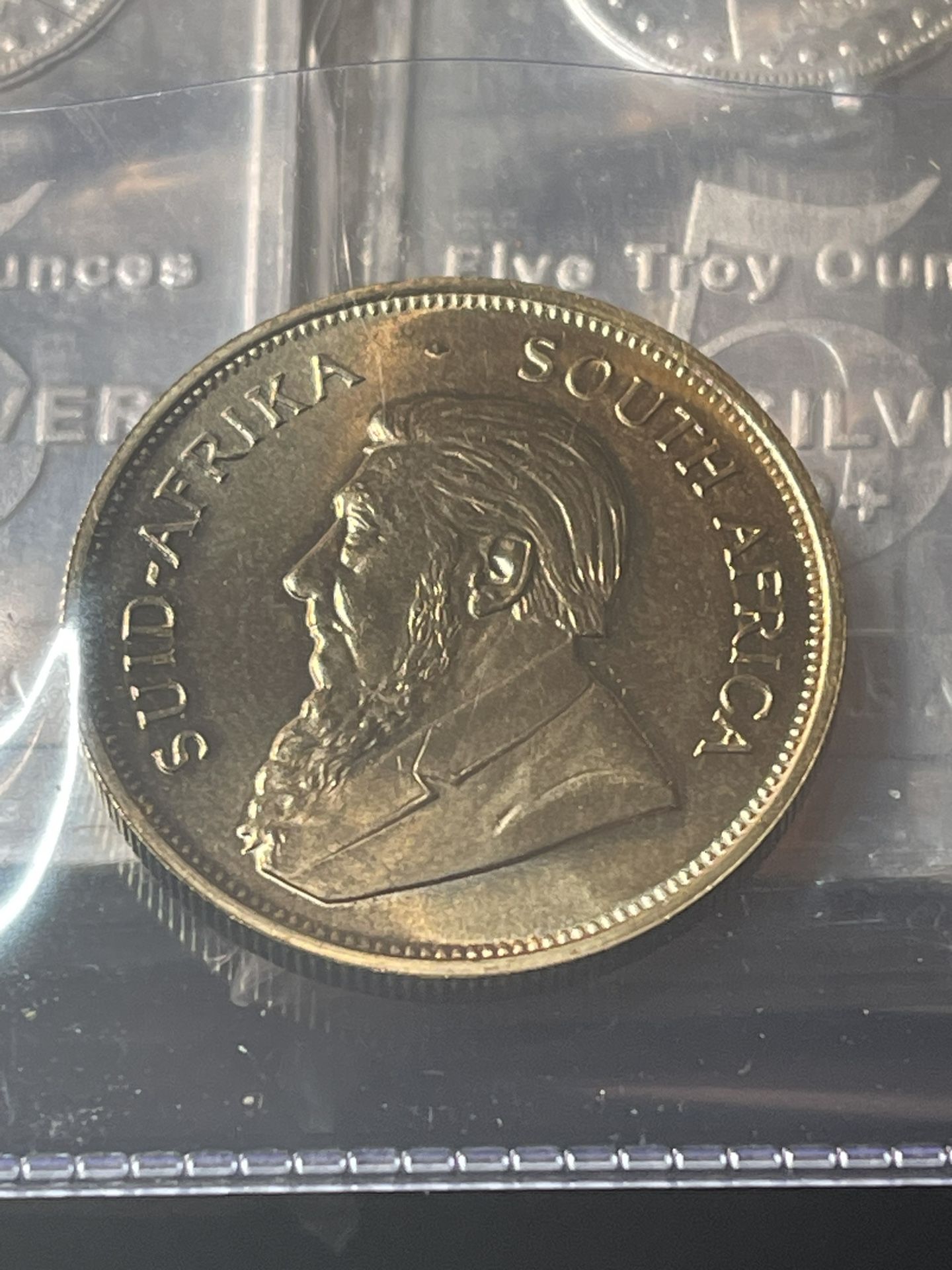 1990 South African Gold Krugerrand 1 oz Uncirculated