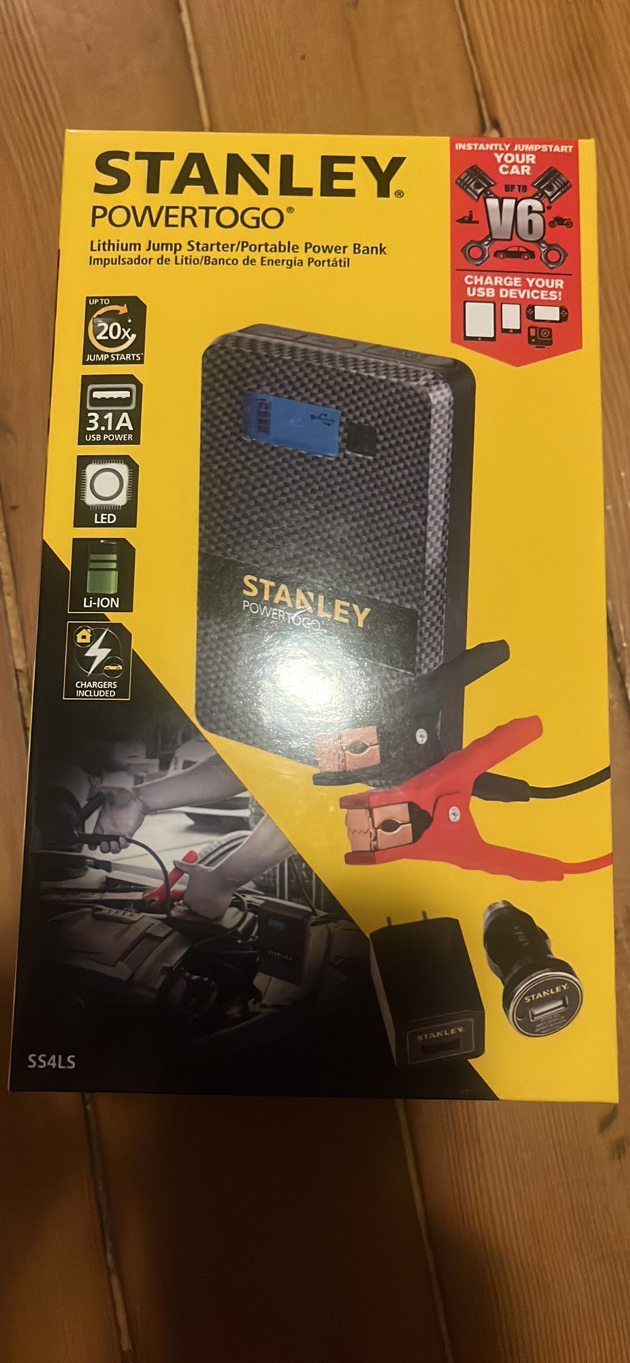 Stanley PowerToGo Lithium Jump Starter Portable Power Bank for Sale in  Portland, OR - OfferUp