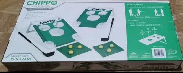 Chippo On The Go Golf Chipping Game Set Brand New