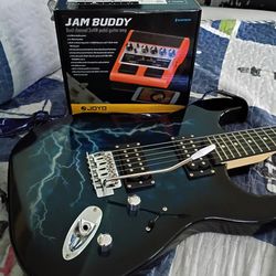 Glarry guitar & joyo jam buddy