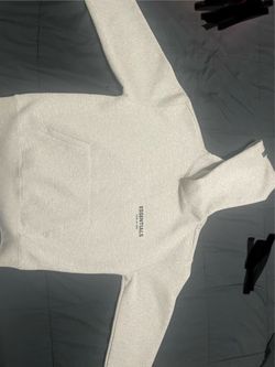 Medium essential hoodie dark oatmeal