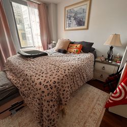 Queen Mattress W/ Adjustable Bed Frame 