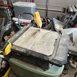 Tile Saw $65 obo