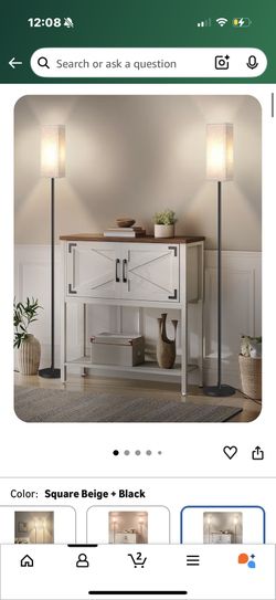 Matching Standing Lamps - Built But Brand New