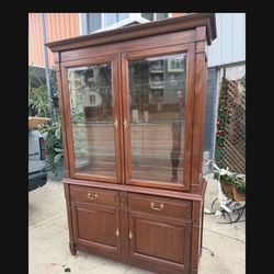 Made By Harden Beautiful, Solid Wood Display Case Cabinet