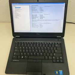 Dell Latitude E6440 14in Laptop, Core i5-4300M 2.6GHz, 8GB Ram 512 SSD Win 11 