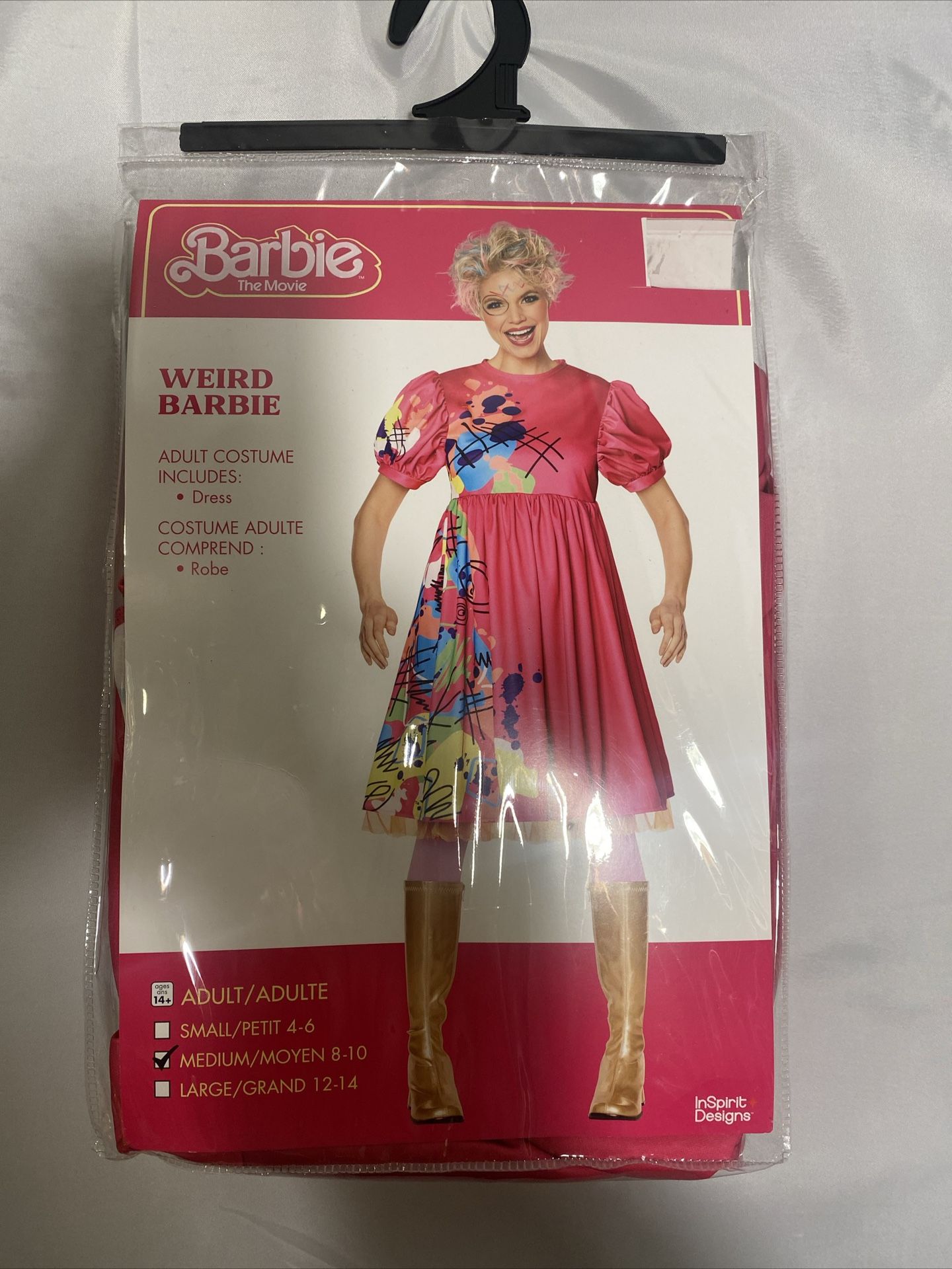New!! Weird Barbie Costume Women’s Size Medium 8-10 