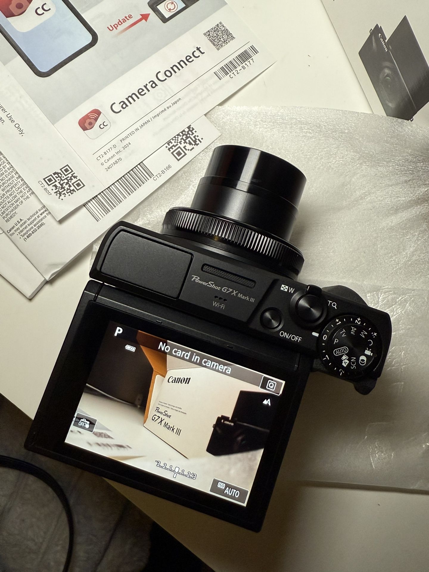 Canon PowerShot G7 X Mark III – Great Condition (No Box)