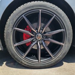18"new VW JETTA 2023 Wheels With New Tires