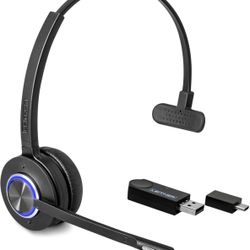 Leitner LH470 – Wireless Computer Headset with Microphone