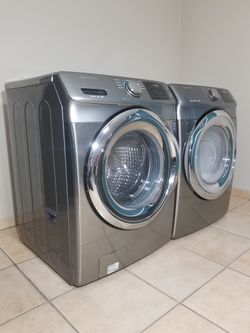 Samsung Washer And Electric Dryer Free Deliver And Install 6 Month Warranty...