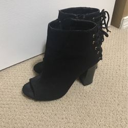 Women’s Bamboo Bootie Heels 