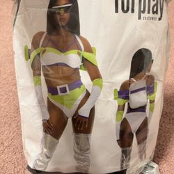 New S m forplay buzz lightyear Toy Story costume rave festival space astronaut