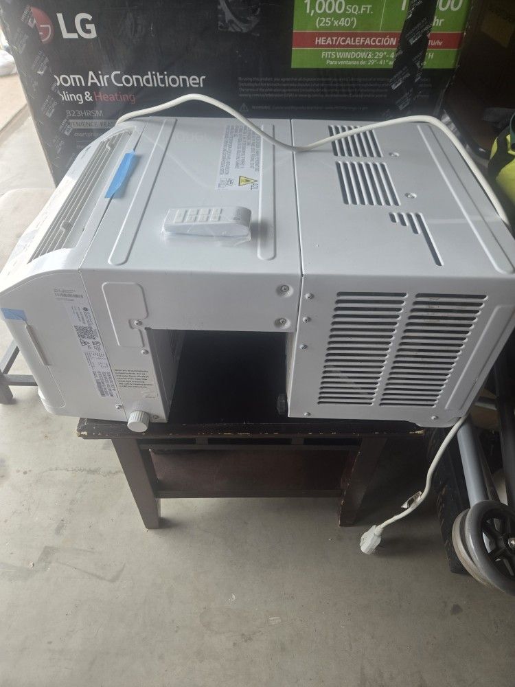 White Window AC Unit