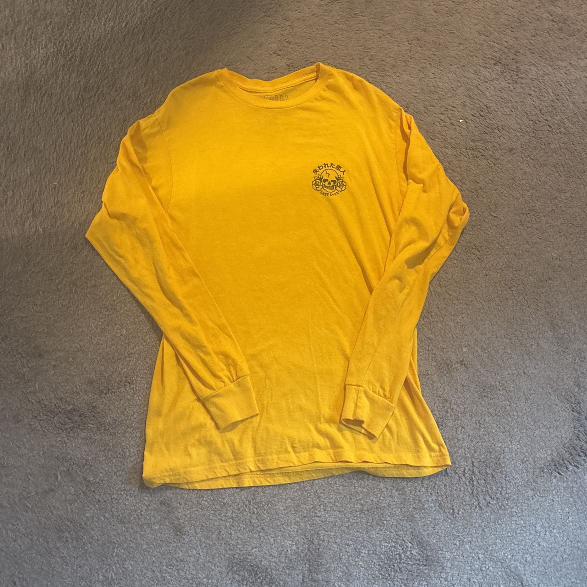Long Sleeve Yellow Sweater
