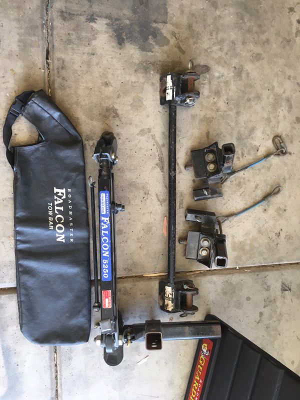 RV Towing Equipment tow bar, brake buddy, rock guard for Sale in