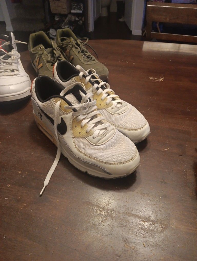 Jordan's, New Balance, Air Max 90